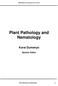 Plant Pathology and Nematology
