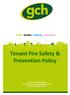 Tenant Fire Safety & Prevention Policy