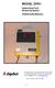 MODEL DPS1 Heated Dew Point Measuring System OPERATORS MANUAL