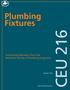 Plumbing Fixtures CEU 216. Continuing Education from the American Society of Plumbing Engineers. October ASPE.