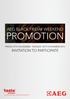 PROMOTION AEG BLACK FRIDAY WEEKEND INVITATION TO PARTICIPATE FRIDAY 27TH NOVEMBER - MONDAY 30TH NOVEMBER 2015