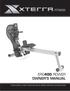 ERG400 ROWER OWNER S MANUAL PLEASE CAREFULLY READ THIS ENTIRE MANUAL BEFORE OPERATING YOUR NEW ROWER