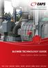 BLOWER TECHNOLOGY GUIDE. More Options, Better Solutions. Compressed Air & Power Solutions