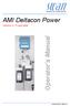 AMI Deltacon Power Version 4.12 and later. Operator s Manual A /