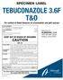 TEBUCONAZOLE 3.6F T&O