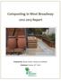 Composting in West Broadway