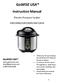 GoWISE USA. Instruction Manual. Electric Pressure Cooker GW22606/GW22609/GW GoWISE USA