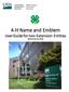 4-H Name and Emblem. User Guide for non-extension Entities (Revised February 2014)