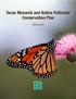 APRIL Texas Monarch & Native Pollinator Conservation Plan