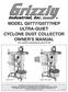 MODEL G0777/G0777HEP ULTRA-QUIET CYCLONE DUST COLLECTOR OWNER'S MANUAL (For models manufactured since 01/16)