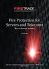 Fire Protection for Servers and Telecoms