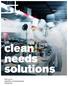 clean needs solutions