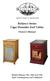 Reliance Series Cigar Humidor End Tables