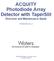 ACQUITY Photodiode Array Detector with TaperSlit Overview and Maintenance Guide