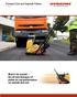 LF Plates Born to excel - the all new Dynapac LF plates for top-performance on asphalt and soil.