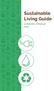 Sustainable Living Guide. University of Kansas 2017