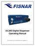 DC200 Digital Dispenser Operating Manual