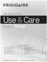 Use & Care. All about the. of your Range TABLE OF CONTENTS.  USA Canada