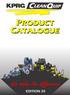 PRODUCT CATALOGUE EDITION 20