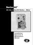 Series. Gas/Oil Boilers Water. Oil, Gas & Installation, Operation & Maintenance Manual