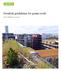 Swedish guidelines for green roofs. Short English summary