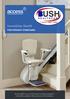 HomeGlide Stairlift FOR STRAIGHT STAIRCASES