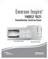 Emerson Inspire 1HDEZ Installation Instructions. Thermostat/Interface Equipment Control TROUBLESHOOTING