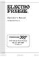 Operator s Manual FREEDOM 360 º. Soft Serve Twist Freezer Model 88T-RMT. with Illustrated Parts List. Series P/N /07