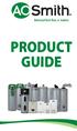 Innovation has a name PRODUCT GUIDE ELECTRIC GAS OIL TANKLESS