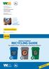 RECYCLING GUIDE Your guide to trash, recycling and composting in Kirkland