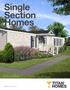 Single Section Homes. shown with site-built porch by others. titanhomesny.com
