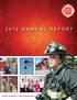 2012 ANNUAL REPORT MOUNT PROSPECT FIRE DEPARTMENT