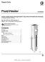 Fluid Heater. Repair-Parts. Contents A. Part No (120V) Series A 2000psi (14 MPa, 140 bar) Maximum Working Pressure