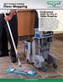 Floor Mopping. Professional Tools for Dry or Damp Mopping Product Catalog.   1