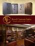 Reed Custom Safes. Hand Crafted in the U.S.A.