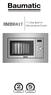 17 Litre Built-in. BMIS3817 Microwave Oven