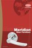 Meridion. Door Furniture
