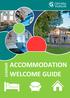 LEARNER ACCOMMODATION WELCOME GUIDE