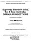 Superway Bifenthrin Grub, Ant & Pest Controller GRANULAR INSECTICIDE