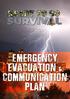 EMERGENCY EVACUATION & COMMUNICATION PLAN