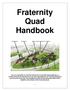 Fraternity Quad Handbook