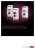 The Right Temperature, Always THS Series Modular Thermostats