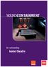 SOUNDCONTAINMENT. for outstanding. home theatre