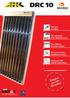 The new standard. The advanced solar absorber tube. The collector for every budget. Efficient modular installation system