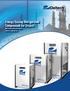 Energy Saving Refrigerated Compressed Air Dryers DES Series 90 to 675 scfm (153 to 1148 nm 3 /h)