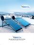 SOLAR WATER HEATING SYSTEM VERSOSUN THERMAL SOLUTIONS