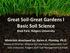 Great Soil-Great Gardens I Basic Soil Science Brad Park, Rutgers University Materials developed by: Karen A. Plumley, Ph.D.