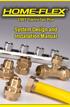 CSST Flexible Gas Pipe. System Design and Installation Manual