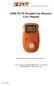IMR IX176 Portable Gas Detector User Manual