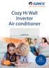 Cozy Hi Wall Inverter Air conditioner